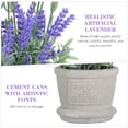 thumbnail image 3 of WHAMVOX Con Flores Falsas De Lavanda En Maceta Para Ambientes Privados Y, 3 of 7