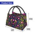 thumbnail image 2 of Disketp Colorful Mexican Insulated Bags, Insulated Cooler Bag Totes for Lunch Beach Camping, 2 of 6
