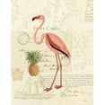 thumbnail image 3 of Gango Home Decor Tropical Florida Pink Flamingo & Pineapple Set; Two 16x20in Hand-Stretched Canvases, 3 of 6