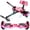Camouflage Pink, variant on SISIGAD Hoverboard & Go Kart, 6.5" Self Balancing Scooter Hover Board with Seat Bluetooth Wheels LED Lights for Kids Ages 6-12