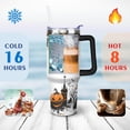 thumbnail image 4 of Happy Halloween Cup with Handle and Straws 40 OZ Vacuum Insulated Travel Mug Birthday Present for Men Dad Son Husband Gifts for Him/Her Coffee Mugs, 4 of 7