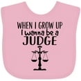 thumbnail image 3 of Inktastic Future Judge Law Scale Boys or Girls Baby Bib, 3 of 4