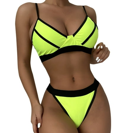 

ZHAGHMIN One Piece Swimsuit Design Stitching Swimwear Color Beachwear Women S Filled Bikini Set Print Bra Swimsuit Swimwears Tankinis Set Sports Swimsuits For Women Water Aerobics Swimsuits Woman Sw