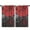 Red and Black, variant on Blackout Kids Curtains,Colorful Geometric Striped Pattern Childrens Insulated Curtains Set Of 2,Bedroom Essentials,Toddler Room Decor 42x54in(106x137cm)