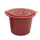 thumbnail image 2 of 30 Piezas Filtros de Cápsula de Café Recargables Reutilizables para con Cepillo de Cuchara Accesorios de Cocina Filtro de Café Rojo, 2 of 3