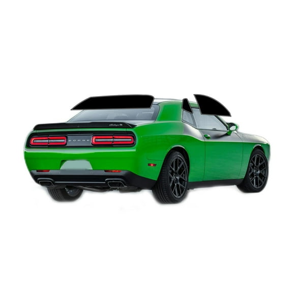 Haiy Co - PreCut 2Ply 05% Window Tint Film Kit For 2008-2023 Dodge Challenger -Side+Rear Window