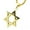 Gold, variant on High Quality Stainless Steel Six Point Star Pendant Chain Necklace SCP 132 S