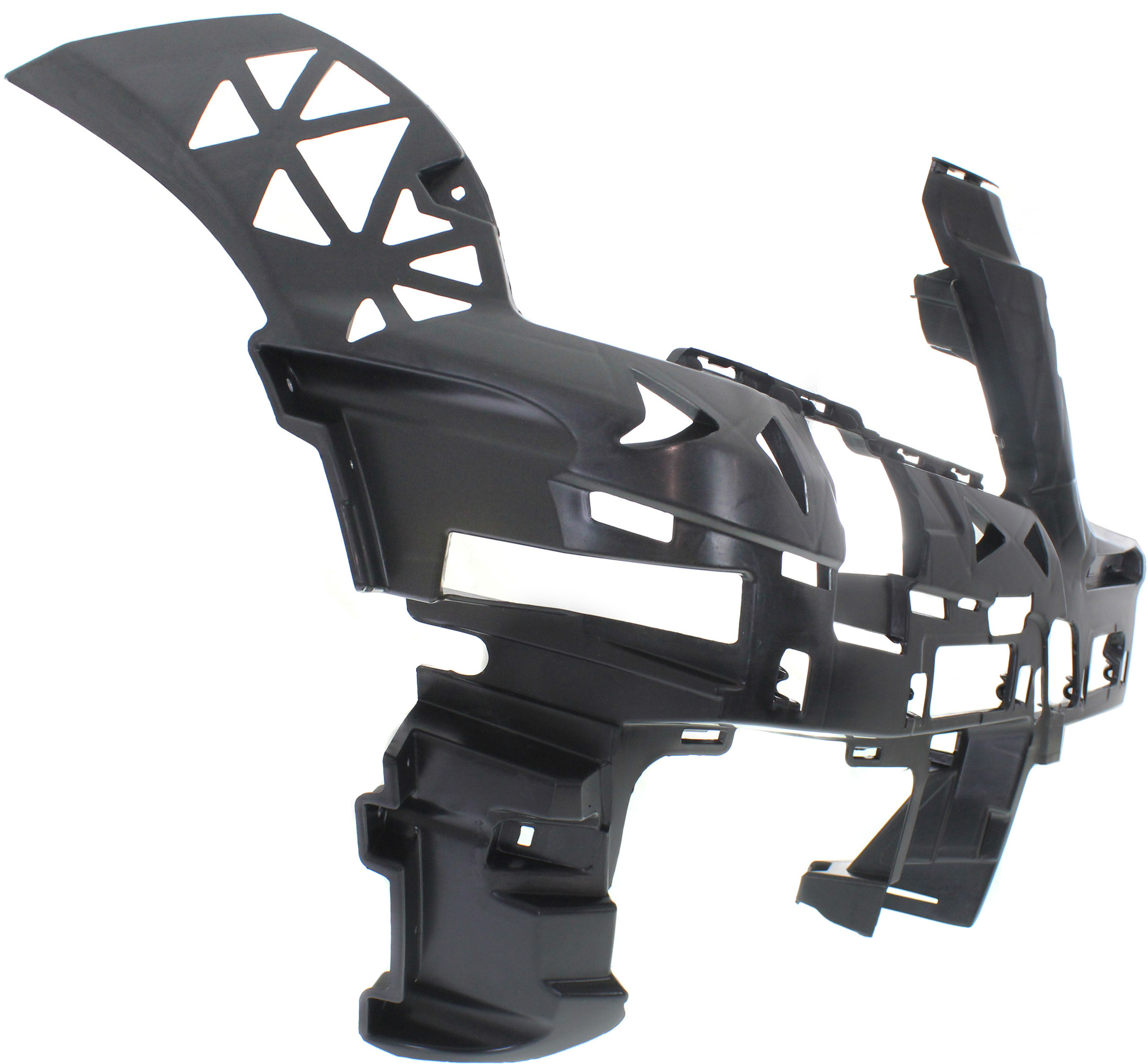 Replacement REPM013147 Bumper Bracket Compatible For 2010-2012 Mercedes Benz GLK350 Front, Right Passenger