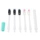 thumbnail image 5 of De Cepillos De  Portátil 2x Fibra Suave Con 5 Cabezales De Repuesto Verde Colco Kit de cepillo de dientes de viaje, 5 of 8