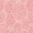 thumbnail image 1 of Ahgly Company Machine Washable Indoor Square Transitional Pastel Red Pink Area Rugs, 4' Square, 1 of 7