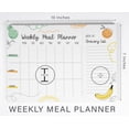 thumbnail image 4 of Inkdotpot Weekly Meal Planner Notepad 7"x10 , "Weekly Meal Planner" Magnetic Meal Planning Pad with Tear Off Grocery Shopping List for Fridge- Kitchen & Home - 54 Sheets -9Z, 4 of 7