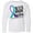 AA-White, variant on Inktastic Never Stop Fighting Suicide Prevention Awareness Ribbon Long Sleeve Youth T-Shirt