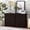 Espresso, variant on TMS Pacific Wood Sliding Door Storage Cabinet Unit, Walnut
