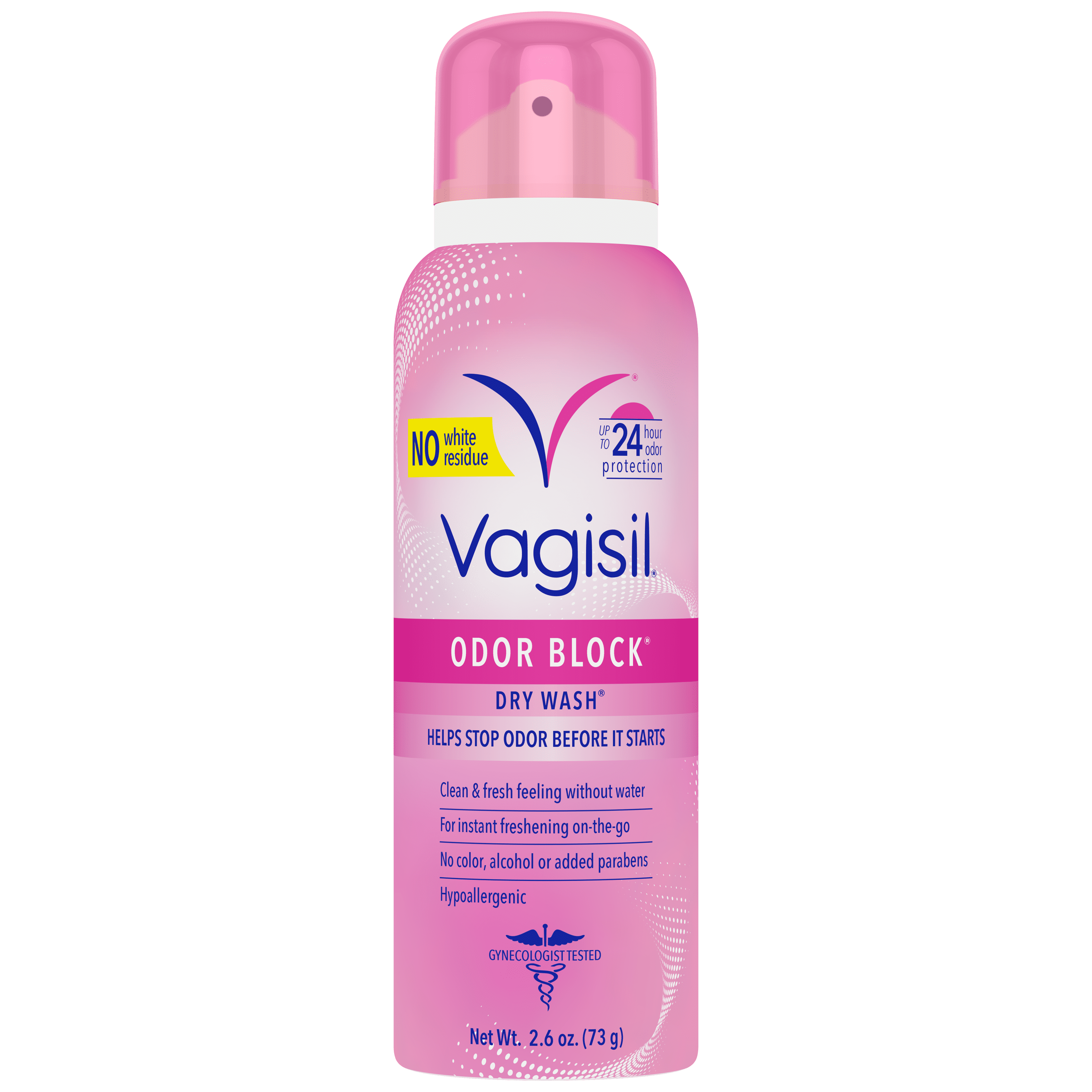 Vagisil Odor Block Freshening Intimate Dry Wash Spray, 2.6 oz