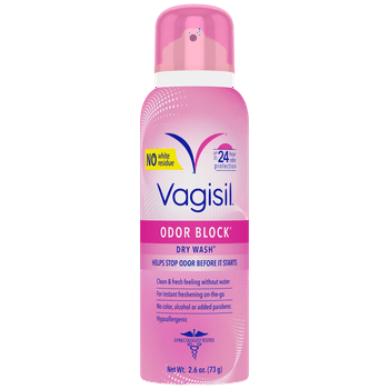 Vagisil Odor Block Freshening  Dry Wash Spray, 2.6 oz