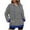 Black, variant on HOMOY Oversized Hoodie Women Striped Long Sleeve Sweatshirts Casual Pullover Tops with Kangaroo Pockets and Drawstring Fashion Sweatshirt Loose Lightweight Hoodies Black S