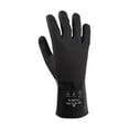 thumbnail image 1 of Showa 7802994 Gants Chimiques Unisexes Intérieur & Extérieur PVC, Noir - Grand, 1 of 2