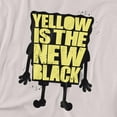 thumbnail image 2 of Spongebob Squarepants T-Shirt Yellow Is The New Black Unisex Graphic Tee For Men & Women, 2 of 7