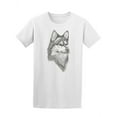 thumbnail image 1 of Hamd Drawn  Of Husky  T-Shirt Men -Image by Shutterstock, Male 3X-Large, 1 of 2