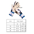 thumbnail image 5 of ANXPTIME Strong Grip Goalie Soccer Glove Finger Protections Non-Slip Breathable Gloves Strong Grip Goalkeeper Gloves for Adults, 5 of 13