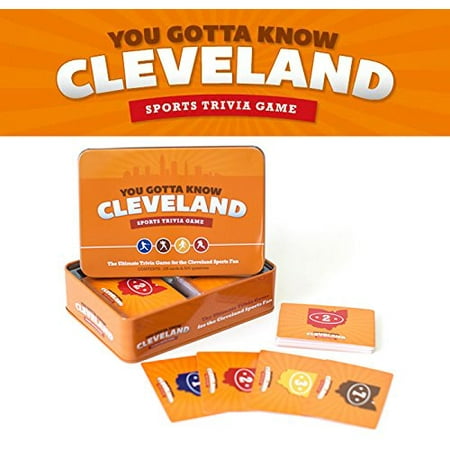 You Gotta Know Cleveland - Sports Trivia Game (Chrisley Knows Best Games)