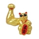 thumbnail image 1 of Figuras de resina creativas, esculturas, decoración, obras de arte coleccionables, centros de mesa, gato Hacerse rico, 1 of 8