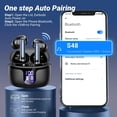 thumbnail image 3 of Auriculares inalámbricos Monyhigh S48 Bluetooth 5.4 IPX7, 3 of 9