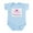 Sky Blue, variant on CafePress - Princess Penelope Infant Bodysuit - Baby Light Bodysuit, Size Newborn - 24 Months