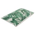 thumbnail image 3 of Northlight 11" x 19" Rectangular Tropical Leaves Linen Indoor Throw Pillow - Green, 3 of 5