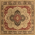 thumbnail image 1 of Ahgly Company Indoor Square Oriental Brown Industrial Area Rugs, 5' Square, 1 of 4