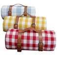 thumbnail image 4 of DQrwqpou Correa Cuero Portátil Ligero Camping Picnic Manta Carrier (Grande), 4 of 9