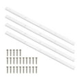 thumbnail image 1 of 4 piezas de riel deslizante de trineo de corte transversal para de mesa de 17 pulgadas, accesorios de repuesto, barra de inglete para de, 1 of 8