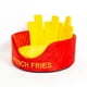 thumbnail image 1 of Cama para gatos, suave, agradable a la piel, lavable en caliente, relleno de algodón PP, lindo cojín para gatitos, cama para interiores, patatas fritas, cama para gatos, 1 of 5
