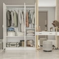 thumbnail image 4 of OXYLIFE Armoire de Rangement 70,9"H Blanche, 4 of 10
