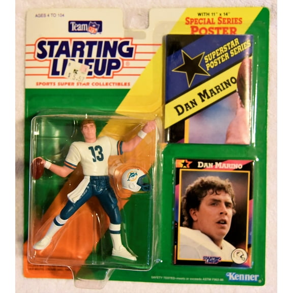 Kenner 1992 Starting Lineup DAN MARINO Football SLU