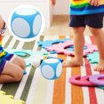 thumbnail image 3 of SHISUYAN Skyblue Foam DIY Rounded Game Dice for Gathering Parties and Educational Use Lightweight Compact Size, 3 of 8