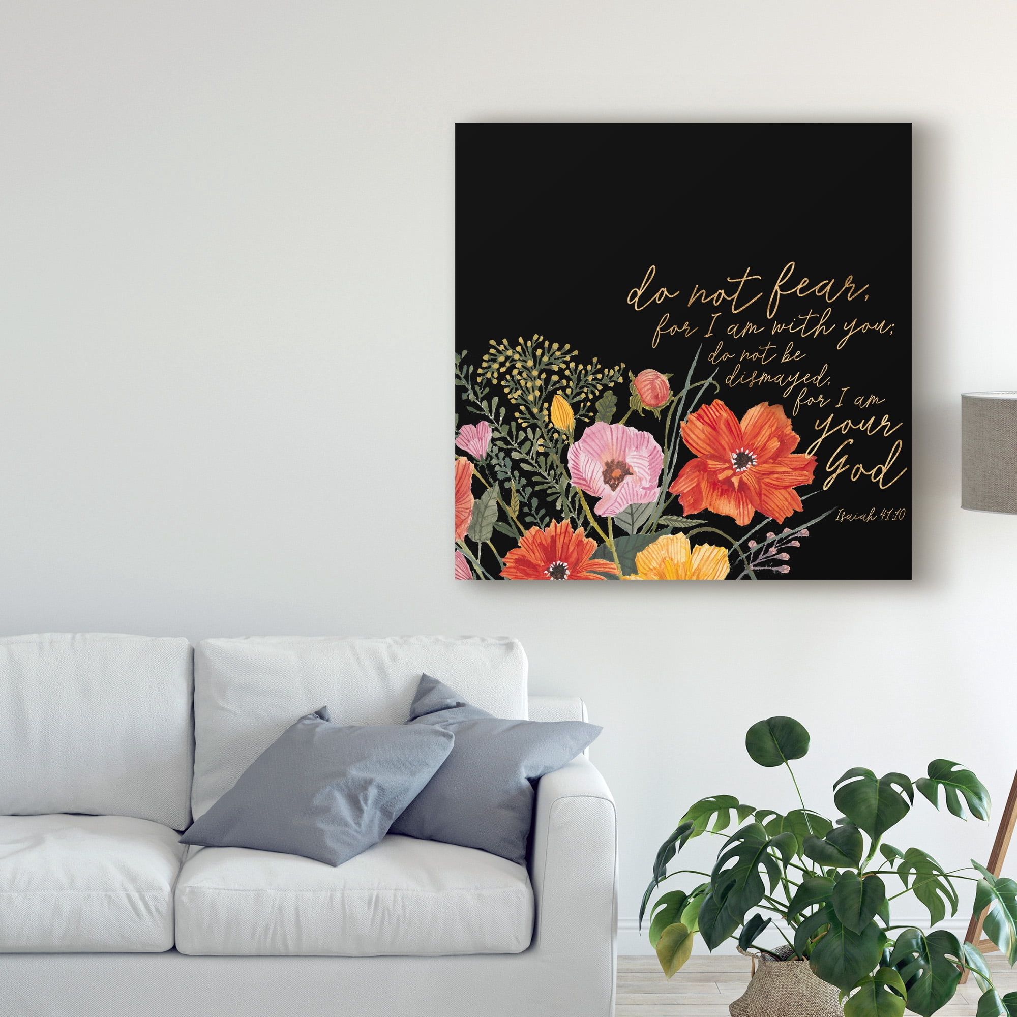 Trademark Fine Art 'Floral Faith III' Canvas Art by Studio W