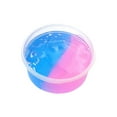 thumbnail image 3 of wycnly Toys for Ages Crystal Slimes Clays Kit Fruit Scented DIY Noodles Pulling Toy 2.36x0.98in 50g Sensory Arts Crafts Stress Relief Modeling Soft Non-Settling for Boys Girls Clearance, 3 of 8
