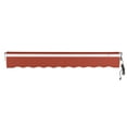 thumbnail image 5 of Awntech 8 Ft Maui Right Motorized Heavy Duty Patio Retractable Awning (96in x 9.25in x 78in), Terracotta, 5 of 7