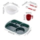 thumbnail image 3 of Plastic Dinner Children's Christmas Dinner Household Fall-proof Fast Food Dinner Bowl Water Cup Spoon Fork Five Sets, 3 of 6