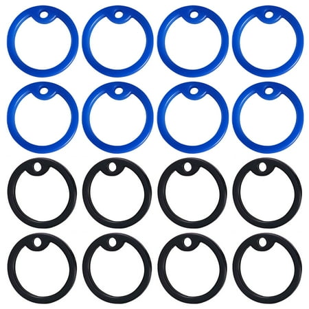 

NUOLUX 20Pcs Pet Tag Silencers Dog Name Tag Silencers Mute Circles Pet Supplies