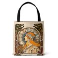 thumbnail image 1 of Sac Fourre-Tout Imprimé pour Femmes, Sac de Courses en Toile, Sac Fourre-Tout Durable, 1 of 4