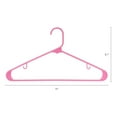 thumbnail image 2 of REGALWOVEN 30 Pack Clothes Hangers, Plastic Coat Hangers, and General Space Saving Clothes Hangers for Closet, Clothing, Coats, Pants, or Shirts Pink, 2 of 6