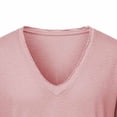 thumbnail image 3 of LIaqionyy Shirts for Mens V Neck Casual Long Sleeve Tops Breathable Fashion Summer Vacation Shirt Clothes, 3 of 6