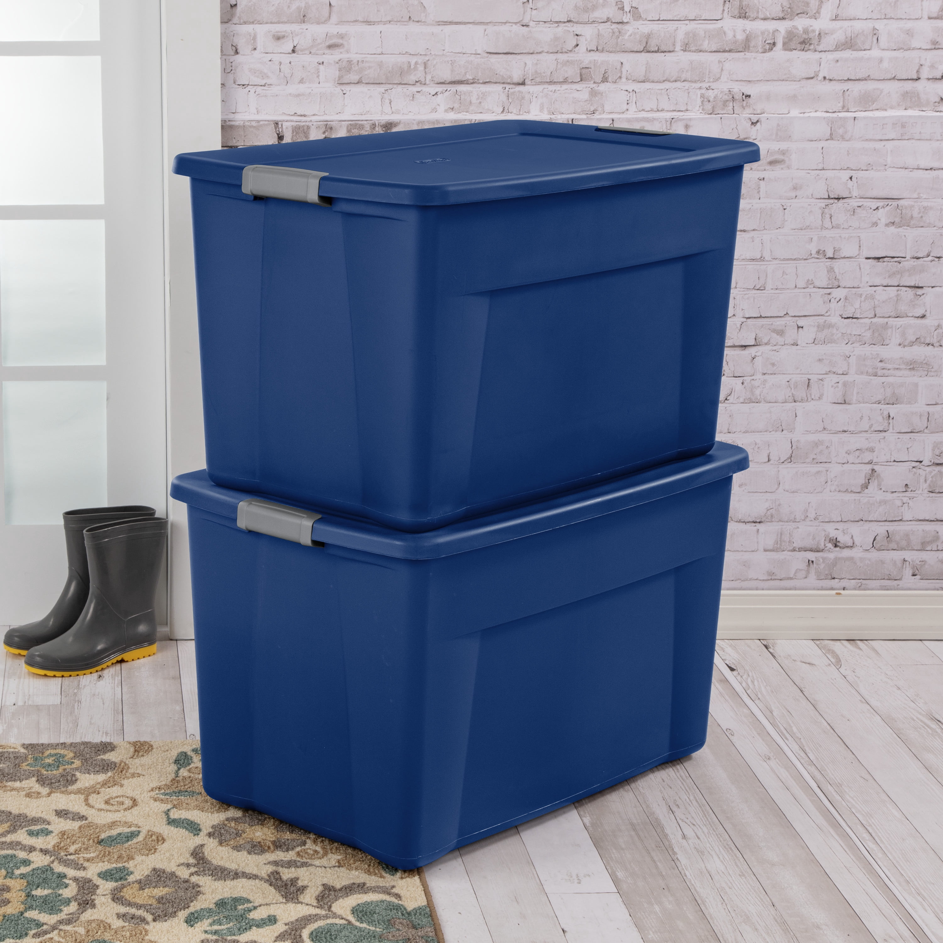 Sterilite Boîte Snap 132 - Bleu