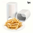 thumbnail image 1 of HLONK 1pc Quick Cut French Fry & Vegetable Cutter – 44-Grid Stainless Steel Slicer  Multi-Functional Wavy Dicer for Potatoes  Carrots  and More  Durable ABS Material  Perfect for Home a, 1 of 6