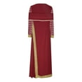 thumbnail image 5 of Honeeladyy Dresses for Women 2023 Wedding Guest ,Women's Medieval Costume Retro Renaissance Women's Dress #Gc-Red-XXXL, 5 of 5
