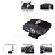 thumbnail image 2 of 4X Ultra Bright Hands-Free LED Clip on Hat Light - Rechargeable 150 Lumens Lightweight Spotlight Waterproof Cap Light, 2 of 5