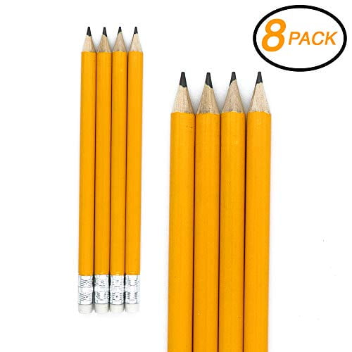 Emraw Pre Sharpened Round Primary Size No 2 Jumbo Pencils for