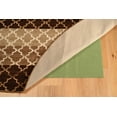 thumbnail image 3 of Linon Evolution Trellis Stripes Power Loomed Polyester 8'R Rug in Beige, 3 of 5